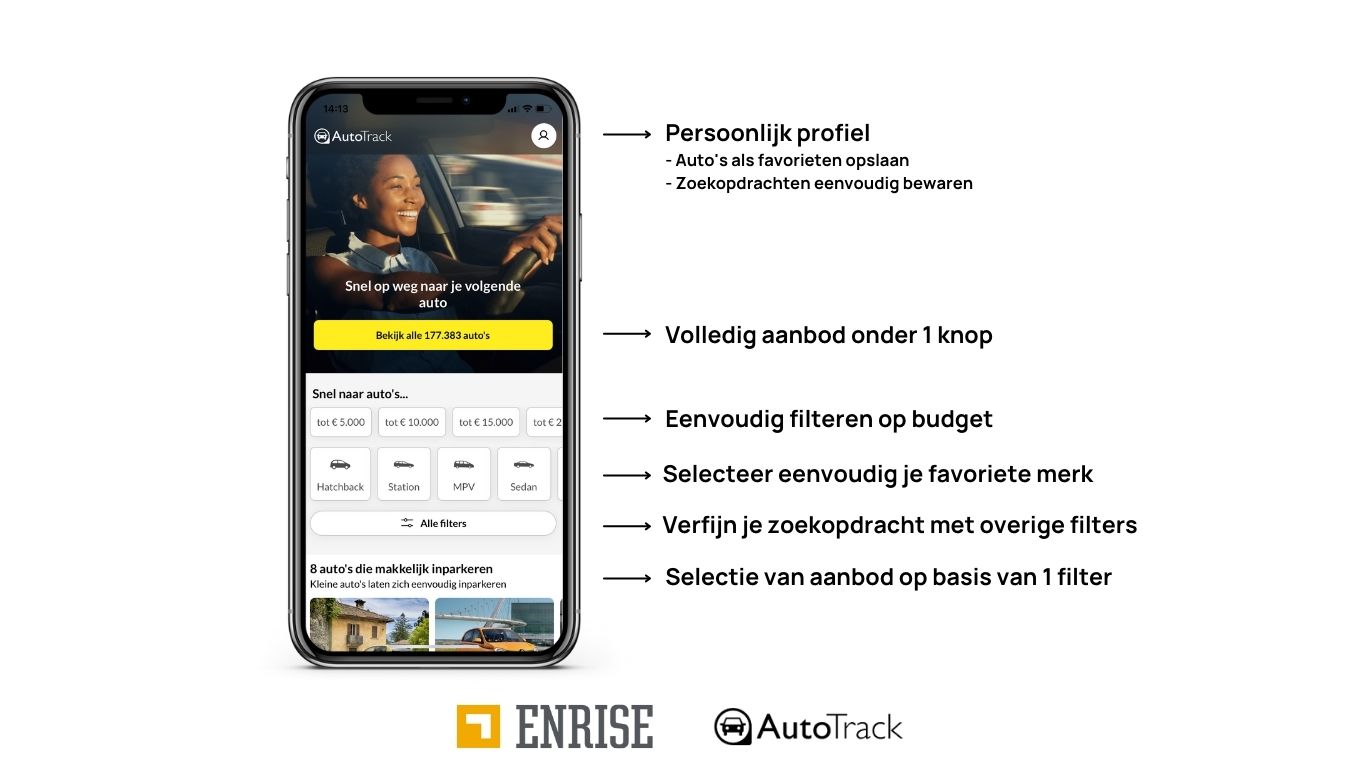 vergiftigen Medic Tirannie AutoTrack, betrouwbare app voor de autozoeker - Dutch Digital Agencies